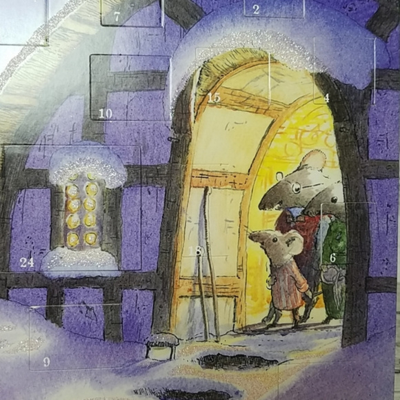 NEW Kevin Hawkes Caroling Mice Advent Calendar - Picture 3 of 4